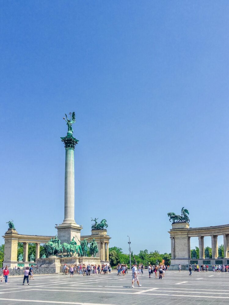 Heroes Square in Budapest