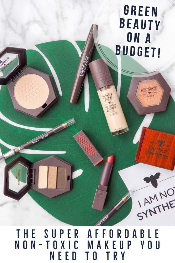 Burt's Bees Makeup  Review - Non-Toxic Makeup on a budget!
