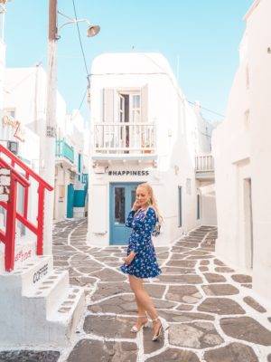 Happiness store in Mykonos is one of the top instagrammable spots