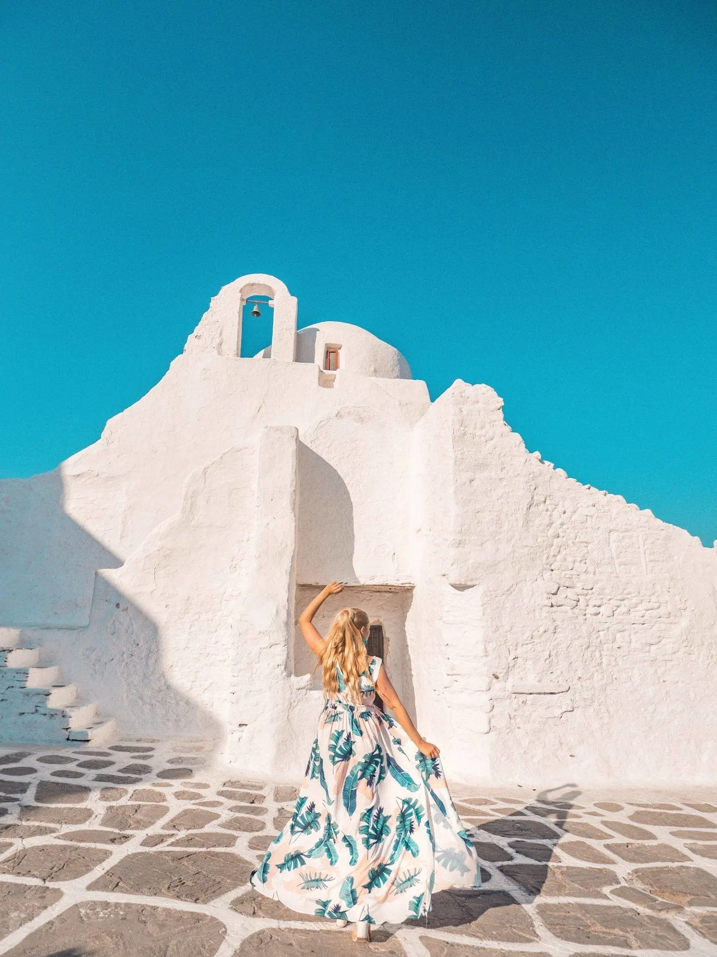 The Paraportiani Church is one of the most instagrammable places in Mykonos. Click the photo to see the rest of my list of the most instagrammable places in Mykonos! 