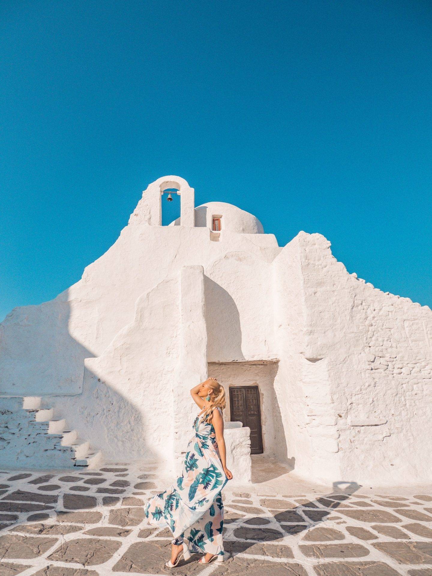 Paraportiani Church - one of the most instagrammable places in Mykonos. Click the photo to see the rest of my list of the most instagrammable places in Mykonos! 