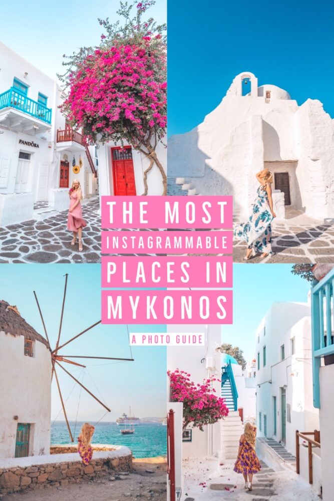 The 10 Most Instagrammable Places in Mykonos