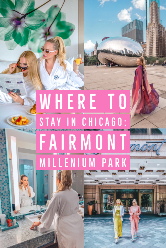 Where to stay in Chicago: The Fairmont Chicago Millenium Park. There are so many reasons why we loved staying with the Fairmont when we visited Chicago. Click the post to read my full review!