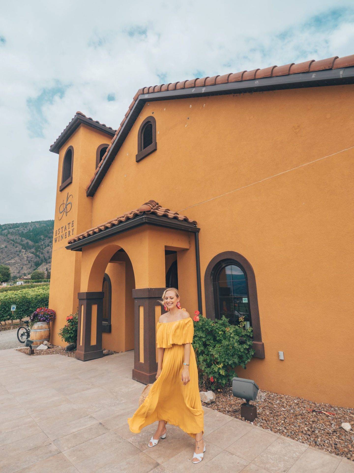 6 Oliver & Osoyoos Wineries you need to visit! Click the photo for the entire list. Featured here: Adega on 45th Estate Winery in Osoyoos BC