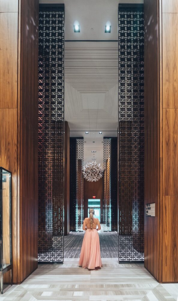 Four Seasons Toronto has a beautiful grand entrance. Click to read the rest of the review and 18 reasons you'll love staying at this hotel!