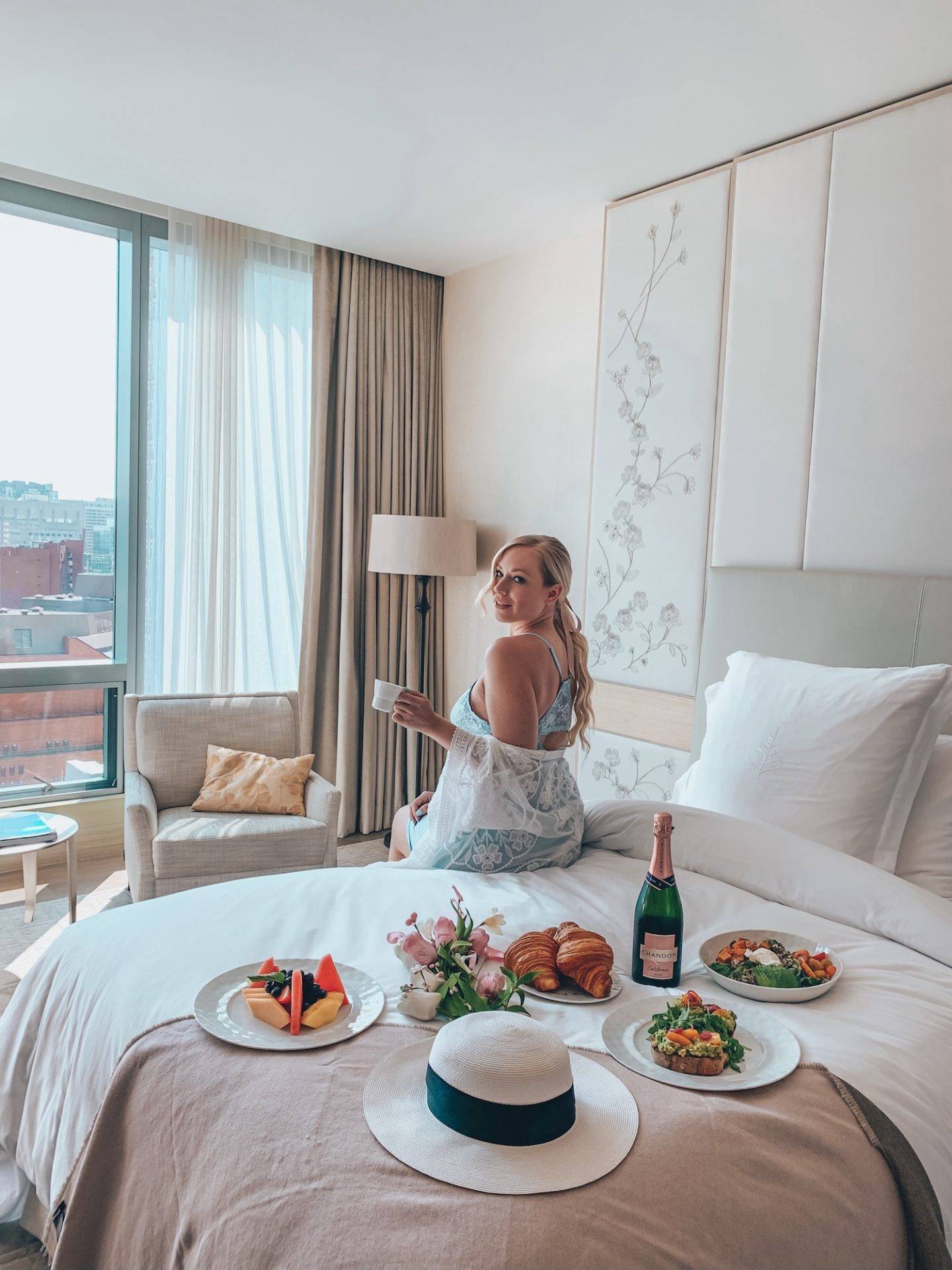 Four Seasons Toronto has impeccable room service and the comfiest beds. Click to read the rest of the review and 18 reasons you'll love staying at this hotel!
