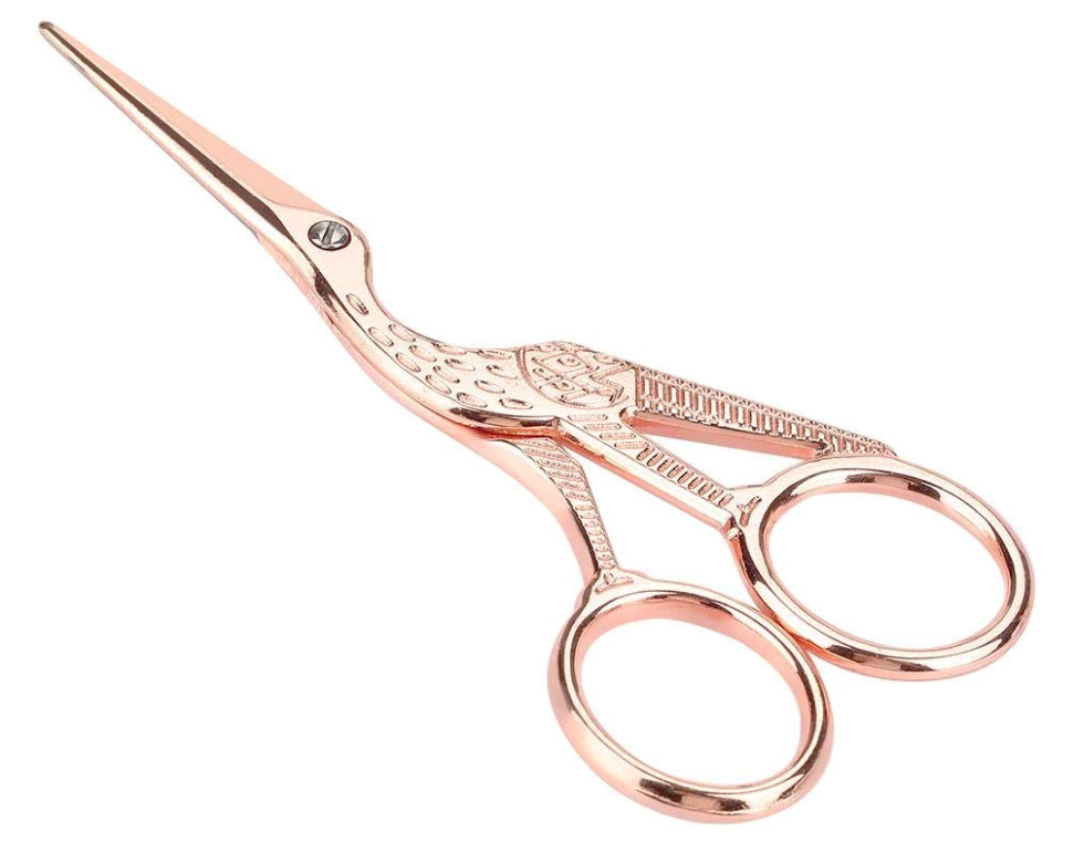 Rose gold office supplies to brighten your workspace - Rose gold scissors!