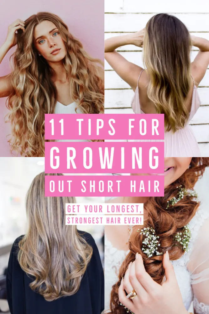 11 tips for growing out short hair