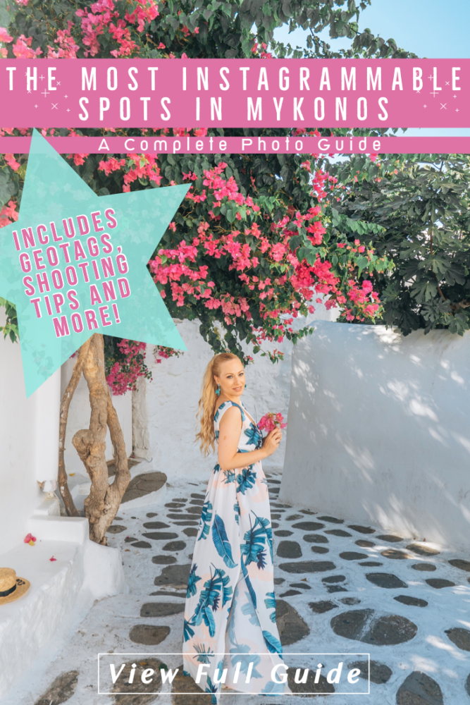 The Most Instagrammable Spots in Mykonos