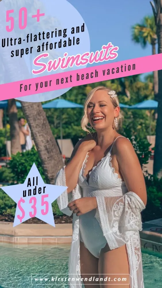 Affordable and flattering swimsuits for under $35 by Cupshe