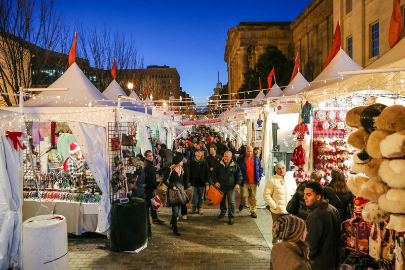 Things to do in Washington at Christmas: Downtown Holiday Market