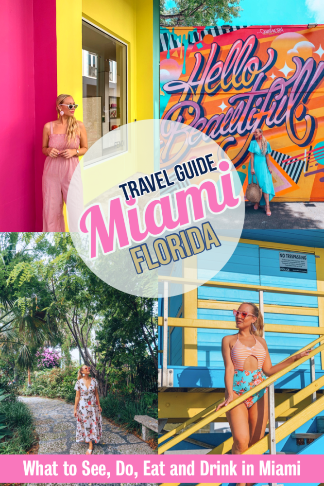 Everything you need to know to plan your trip to Miami, Florida! This travel guide includes over 25 of the best things to do in Miami, as well as where to eat, drink, and shop while there. Includes all the top Miami attractions, activities, restaurants and bars you won't want to miss + a 4 day Miami Itinerary.