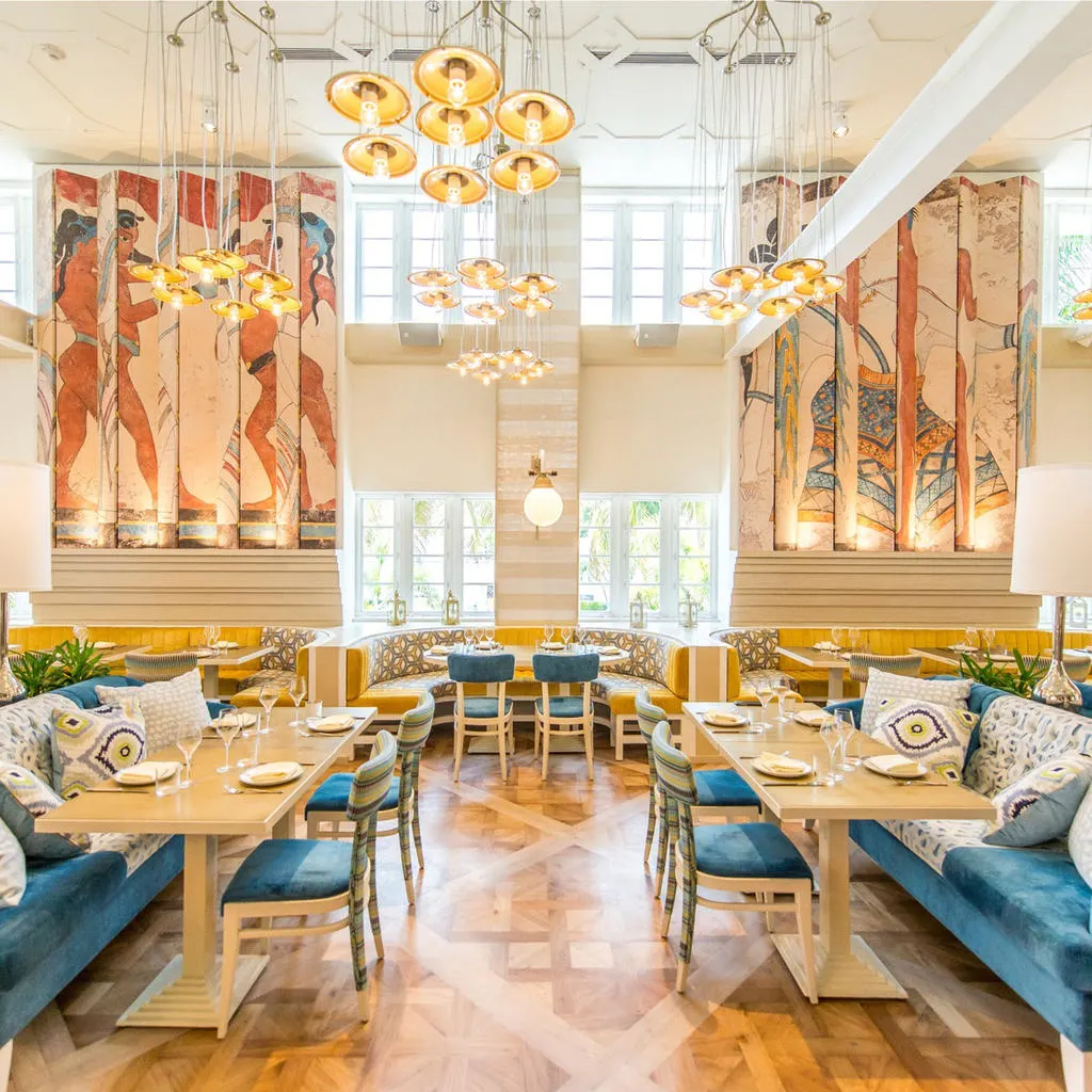 Byblos was recently named one of the hottest new restaurants in Miami. It's got an absolutely stunning interior and is a marriage between Eastern Mediterranean cuisine with traditional and local ingredients.