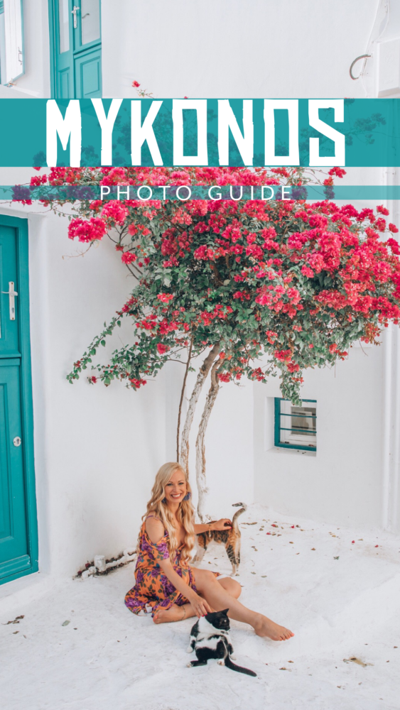 The most instagrammable places in Mykonos - a complete list