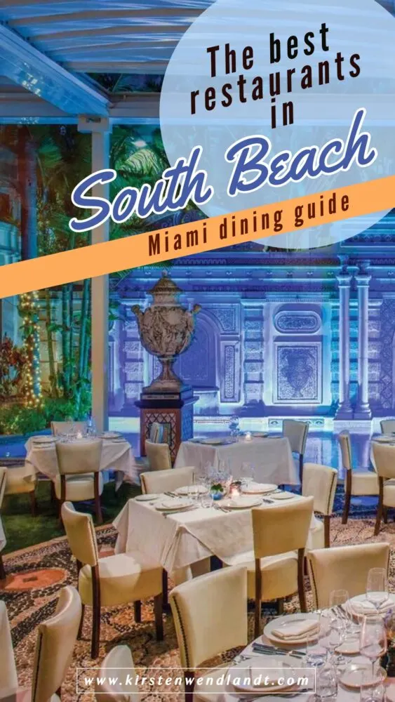 Complete guide to the best restaurants in South Beach. This guide features the top restaurants in Miami's South Beach area in every price range. Whether you're looking for cheap eats, a quick lunch, or a fine dining experience this guide has you covered. Featured here: Giannis