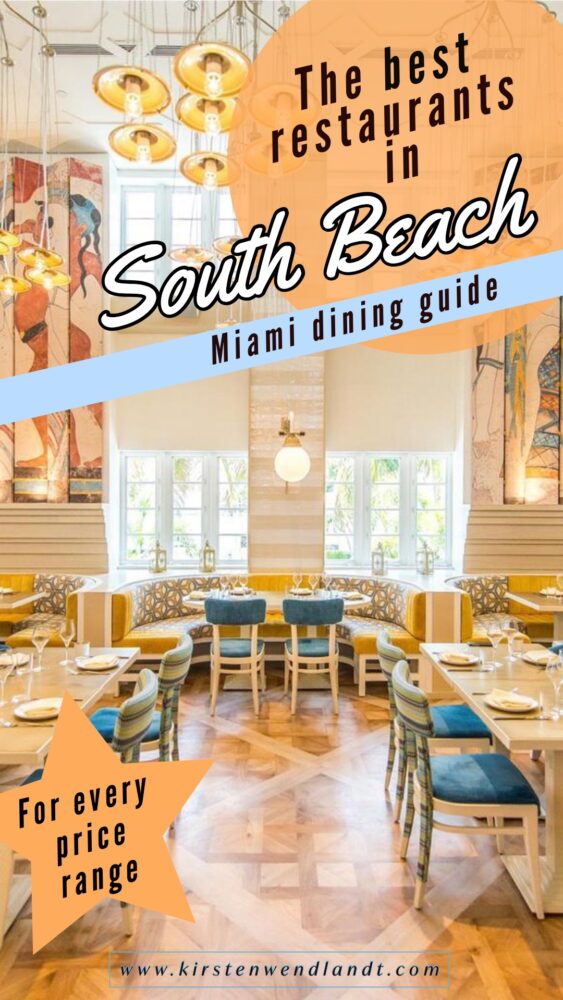 South Beach Miami, FL Restaurants