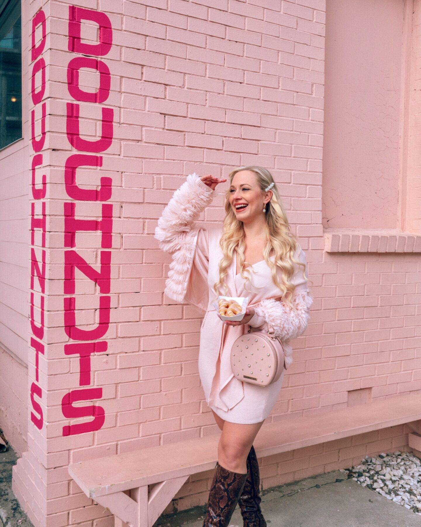 On the hunt for the best and most instagram-worthy pink places in Toronto? Look no further. As a native to Toronto and a certified pink lover myself I've put together this list of all the places you won't want to miss. This post has all the hottest pink spots in Toronto from restaurants, to pink walls, ice cream parlours and more. If you're a lover of pink you won't want to miss checking out this list of pink Toronto spots. Pictured here: COPS Toronto