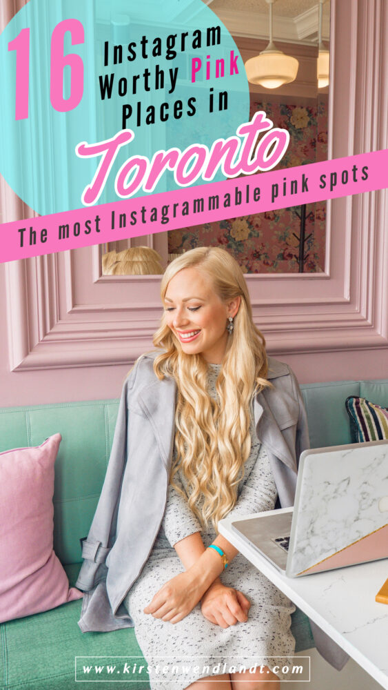 On the hunt for the best and most instagram-worthy pink places in Toronto? Look no further. As a native to Toronto and a certified pink lover myself I've put together this list of all the places you won't want to miss. This post has all the hottest pink spots from restaurants, to pink walls of Toronto, ice cream parlours and more. If you're a lover of pink you won't want to miss checking out this list of pink photo spots in Toronto.