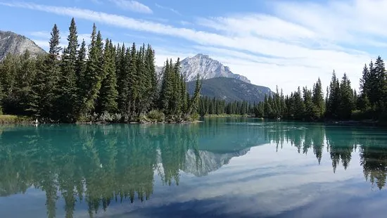 Visiting Banff National Park soon? Don't miss this guide of the 50 best things to in Banff for every kind of traveler! I recently spent 8 days exploring the area and took notes along the way so I could write you the most comprehensive guide possible. This guide includes all the top attractions, hikes, restaurants, and sights you definitely won't want to miss when you visit Banff National Park. I also include any tips you might need when visiting the area! Pictured here: Stroll the Bow River Loop