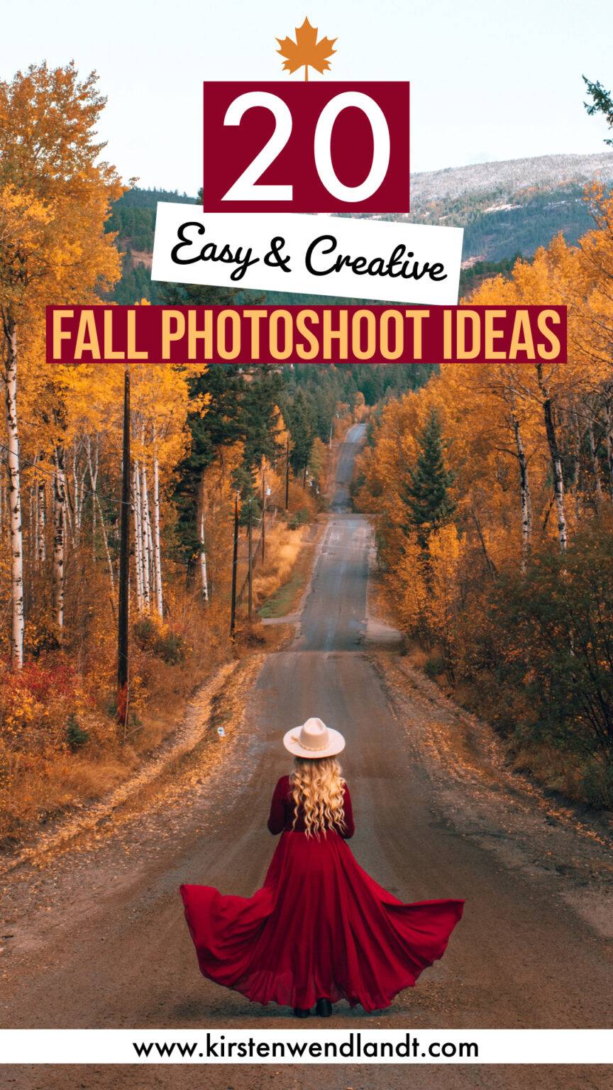 20 Creative Fall Photoshoot Ideas Fall Photography Inspiration