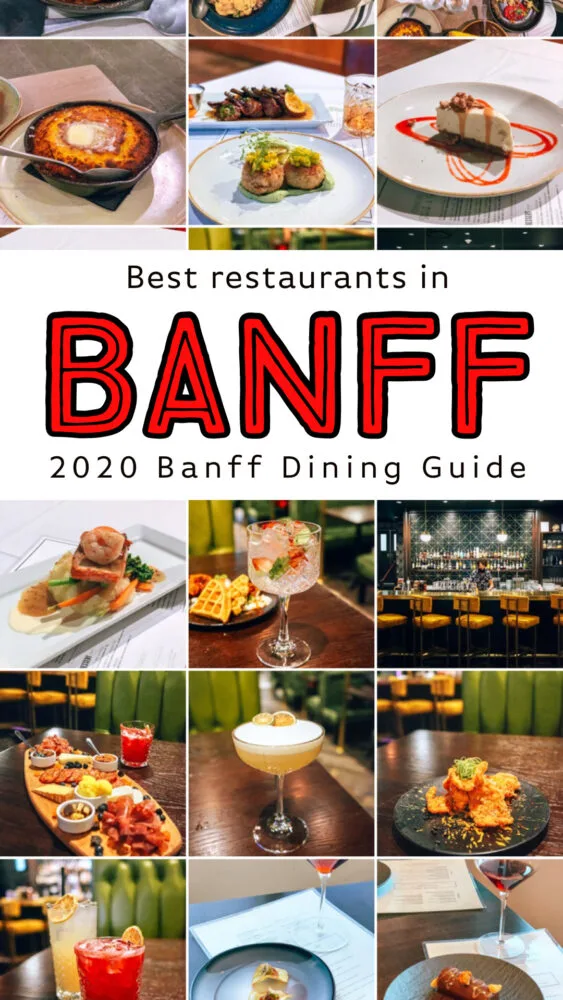 Planning a trip to Banff soon? Don't miss this guide on the best restaurants in Banff! This guide is chock full of the greatest culinary gems in Banff and features the newest restaurants in Banff, Banff's staple restaurants, local favourites, and even cheap eats. This guide will definitely help you figure out where to eat in Banff!