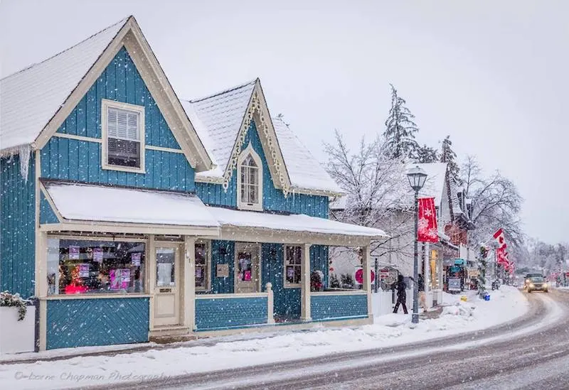 Ever wish you could step into a Hallmark Christmas movie? These 13 magical Christmas towns in Ontario will have you feeling just like you did! Pack your bags, load up the car, and get ready for the ultimate Christmas getaway - a road trip through Ontario's Christmas towns! Pictured here: Unionville