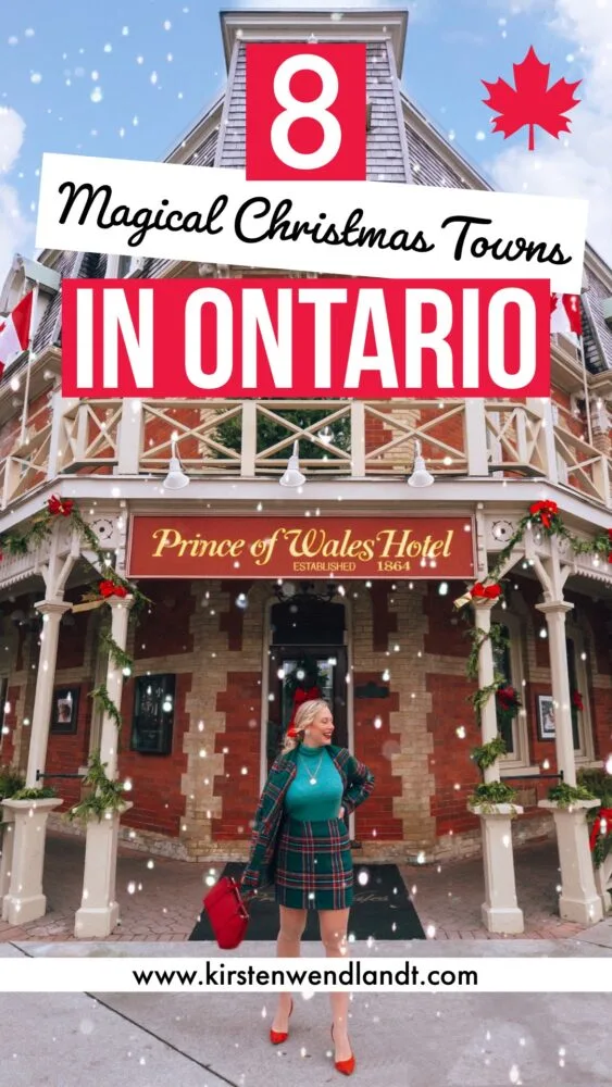 Ever wish you could step into a Hallmark Christmas movie? These 8 magical Christmas towns in Ontario will have you feeling just like you did! Pack your bags, load up the car, and get ready for the ultimate Christmas getaway - a road trip through Ontario's Christmas towns!