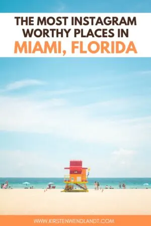 Planning a visit to sunny, vibrant Miami soon? If you're planning on taking photos while you're there you definitely don't want to miss this guide on the most instagrammable places in Miami Beach and mainland Miami! Featuring all of Miami's best instagram spots. Expect all things vibrant & colorful! Click for the full list.