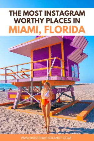 Planning a visit to sunny, vibrant Miami soon? If you're planning on taking photos while you're there you definitely don't want to miss this guide on the most instagrammable places in Miami Beach and mainland Miami! Featuring all of Miami's best instagram spots. Expect all things vibrant & colorful! Click for the full list.