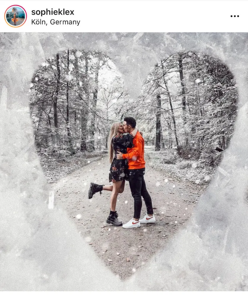 Ahsan Mohsin Ikram shares romantic clicks with wifey amid snowfall