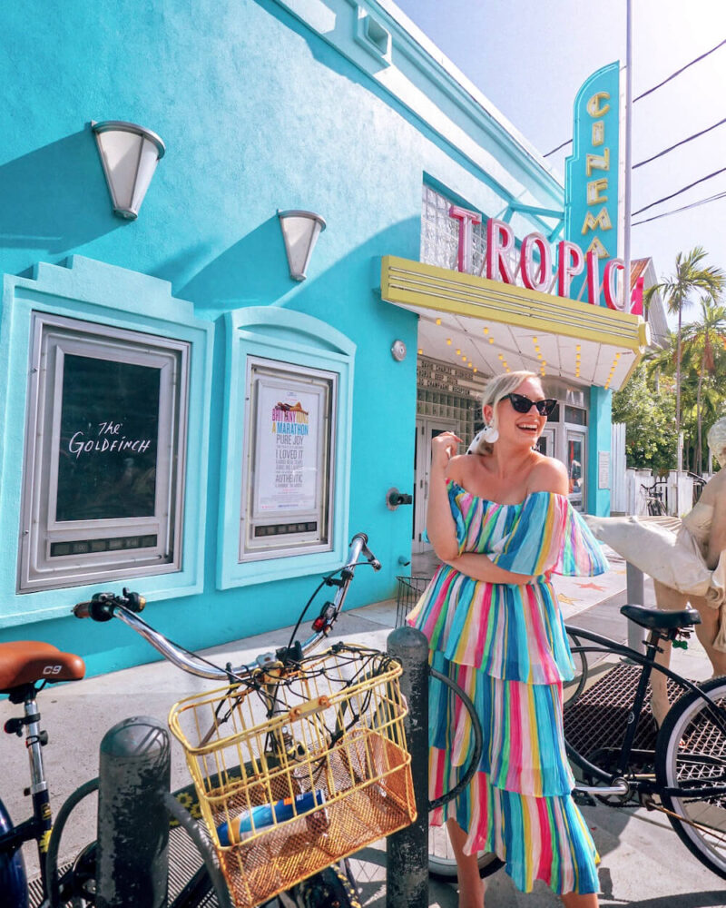 Planning a trip to Key West soon? Here's some of the most fun things to do in Key West Florida that you definitely won't want to miss out on during your visit! From key lime pie to the Ernest Hemingway Museum, the Southernmost Point to the Tropic Cinema... this list has all the hot spots you'll want to visit during your time in Key West! Pictured here: The Tropic Cinema