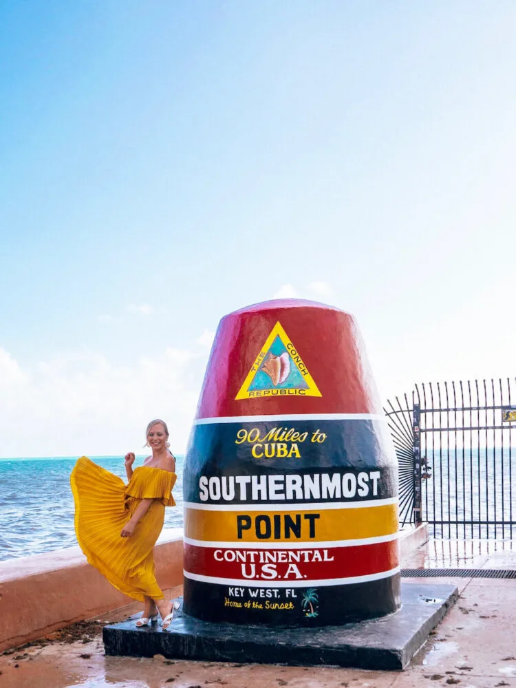 Planning a trip to Key West soon? Here's some of the most fun things to do in Key West Florida that you definitely won't want to miss out on during your visit! From key lime pie to the Ernest Hemingway Museum, the Southernmost Point to the Tropic Cinema... this list has all the hot spots you'll want to visit during your time in Key West! Pictured here: The Southernmost Point