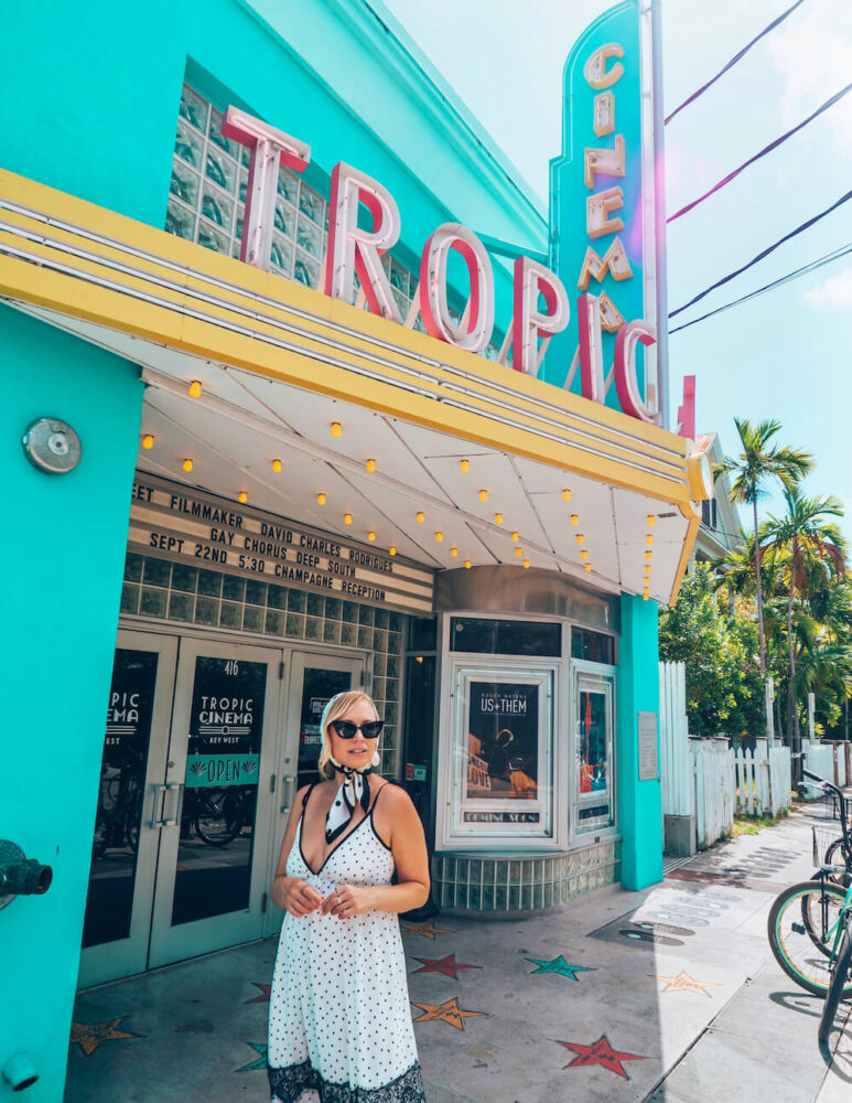Planning a trip to Key West soon? Here's some of the most fun things to do in Key West Florida that you definitely won't want to miss out on during your visit! From key lime pie to the Ernest Hemingway Museum, the Southernmost Point to the Tropic Cinema... this list has all the hot spots you'll want to visit during your time in Key West! Pictured here: The Tropic Cinema