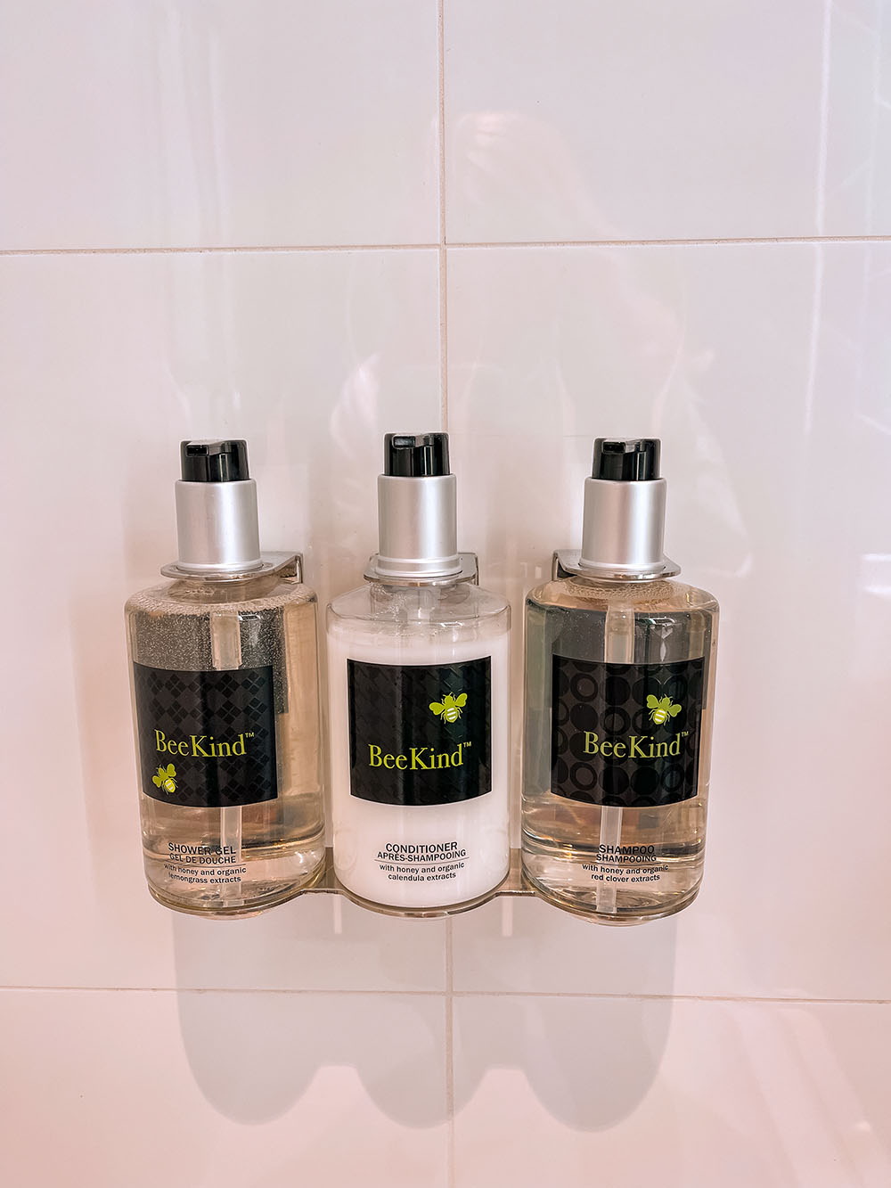 Planning a trip to Montreal soon? You'll definitely want to check out the brand new Humaniti Hotel Montreal! Located in the heart of downtown, this hotel is a true oasis in the city. Read on to find out why I loved it so much, and why you'll definitely want to book your next overnight stay in Montreal here! Pictured here: The bath products offered