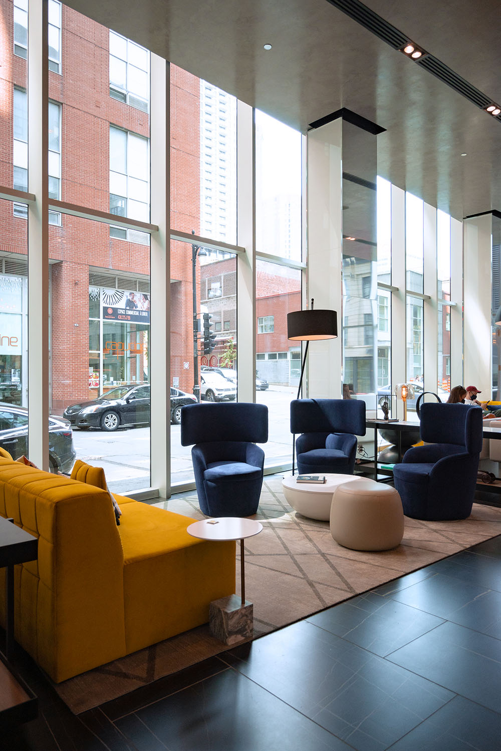 Planning a trip to Montreal soon? You'll definitely want to check out the brand new Humaniti Hotel Montreal! Located in the heart of downtown, this hotel is a true oasis in the city. Read on to find out why I loved it so much, and why you'll definitely want to book your next overnight stay in Montreal here! Pictured here: The lobby