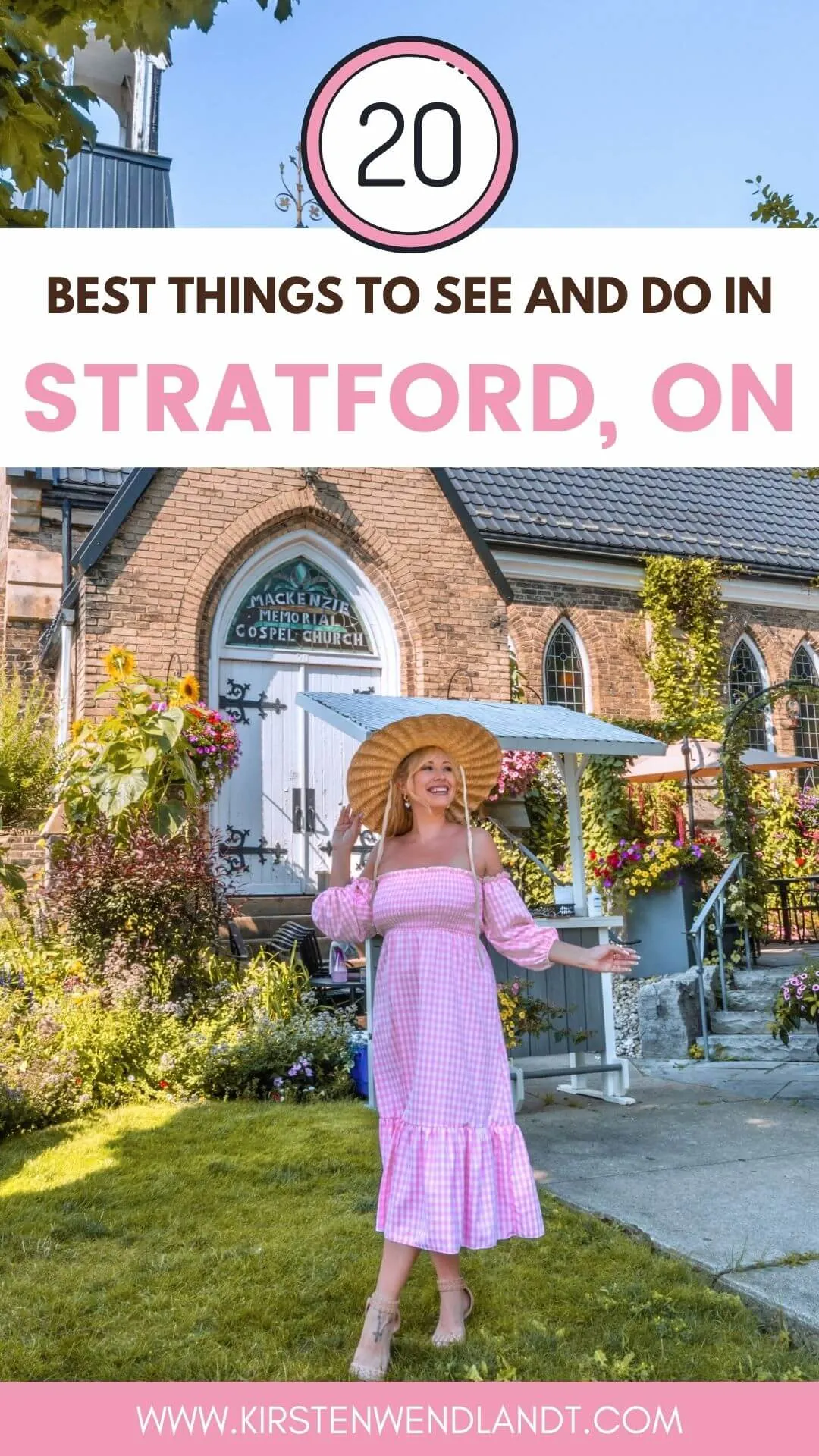 Planning a trip to Stratford, Ontario soon? This guide includes all of the best things to do in Stratford! From activities and attractions, to the top restaurants, bars, and all the things you'll want to see while there. You won't want to miss this guide that will help you plan the perfect weekend getaway to Stratford. Click for the full list.