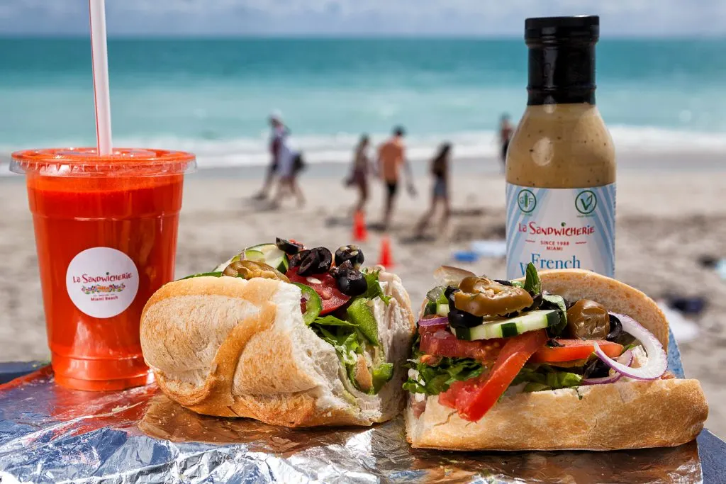 Guide to the best restaurants in South Beach Miami, organized by price point. Here you'll find the best from cheap eats and sandwich shops to the finest in fine dining. Pictured here: La Sandwicherie