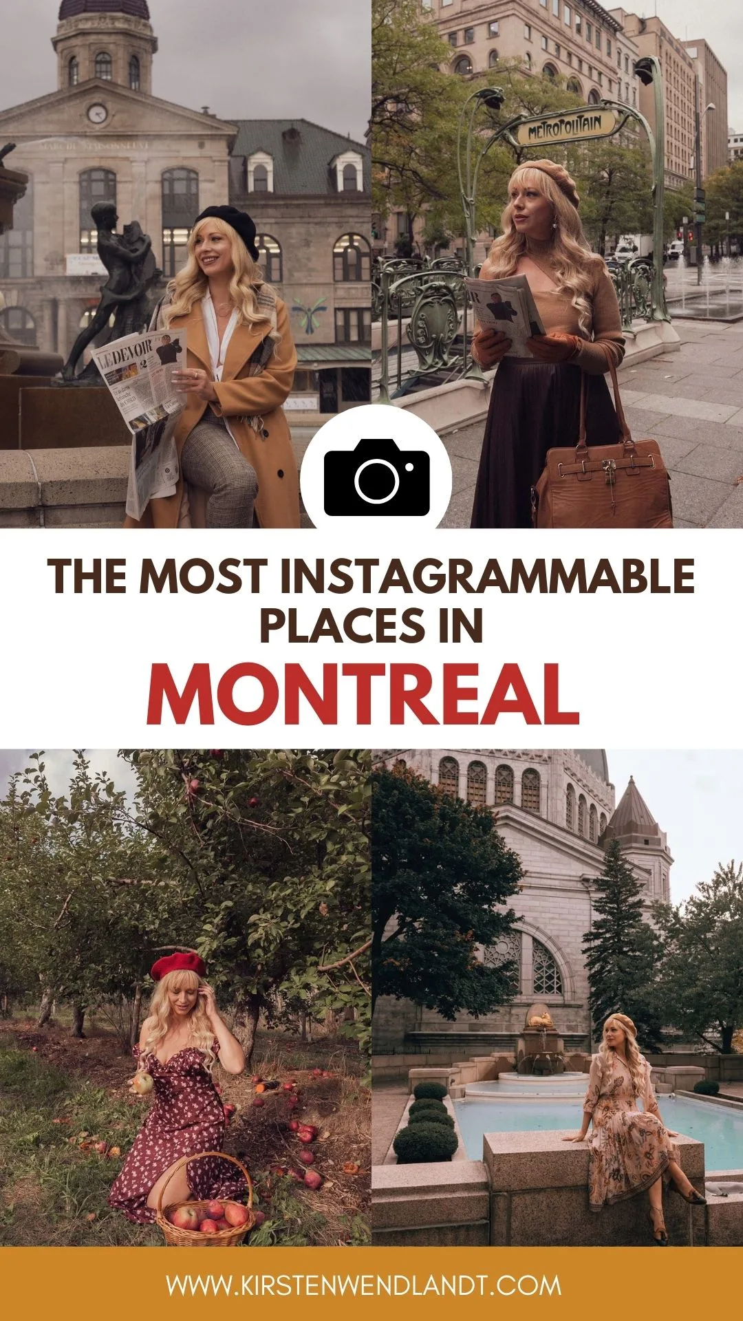 Montreal feels like a little slice of Europe in Canada, and it's no surprise that most people who visit immediately fall in love with it's old world charm. From the gorgeous old architecture, cute cafes and cobblestoned streets, and beautiful parks, there's more than enough places here to snap your next instagram photo. If you're planning on visiting Montreal soon and hoping to get some great photos while you're there, you definitely won't want to miss this guide on the most instagrammables places in Montreal!
