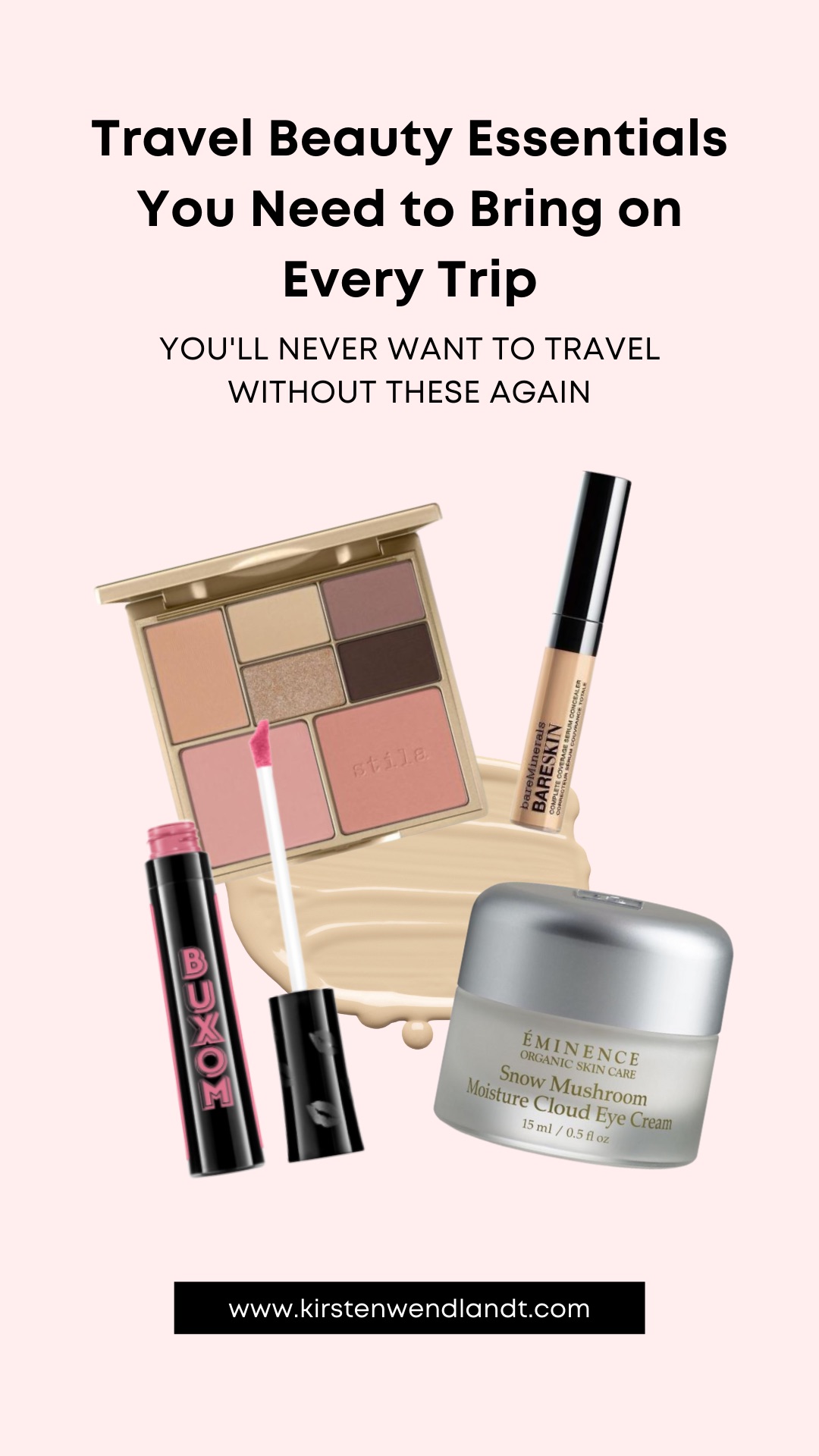 Me + You Travel // Travel Beauty Essentials