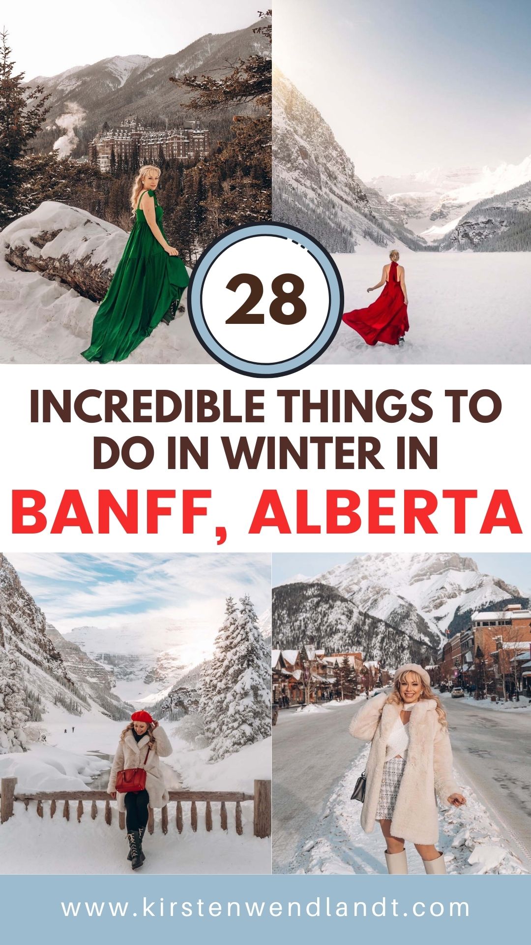 Although most people visit Banff when the weather is warmer, it's absolutely magical to visit in winter. Here's a local's guide to some of the best things to do in in Banff in winter. From hikes and trails to winter sports, family friendly excursions, dining experiences and more. You won't want to miss this guide that will surely convince you to add Banff to your winter travel bucket list.