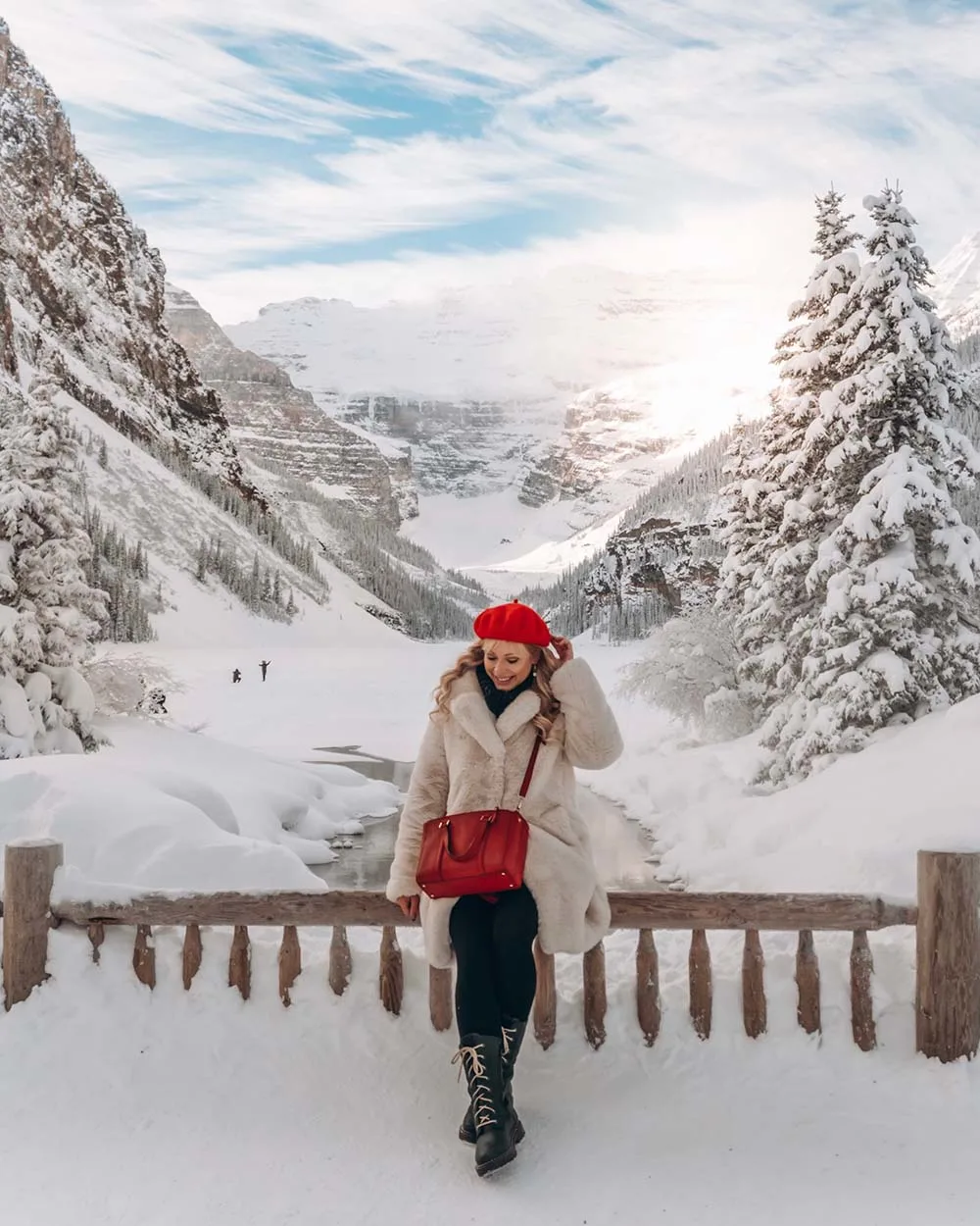 Banff is absolutely incredible. Although most people visit Banff when the weather is warmer, it's absolutely magical to visit in winter. Here's a local's guide to some of the best things to do in in Banff in winter. From hikes and trails to winter sports, family friendly excursions, dining experiences and more. You won't want to miss this guide that will surely convince you to add Banff in winter to your travel bucket list. Pictured here: Visit Lake Louise