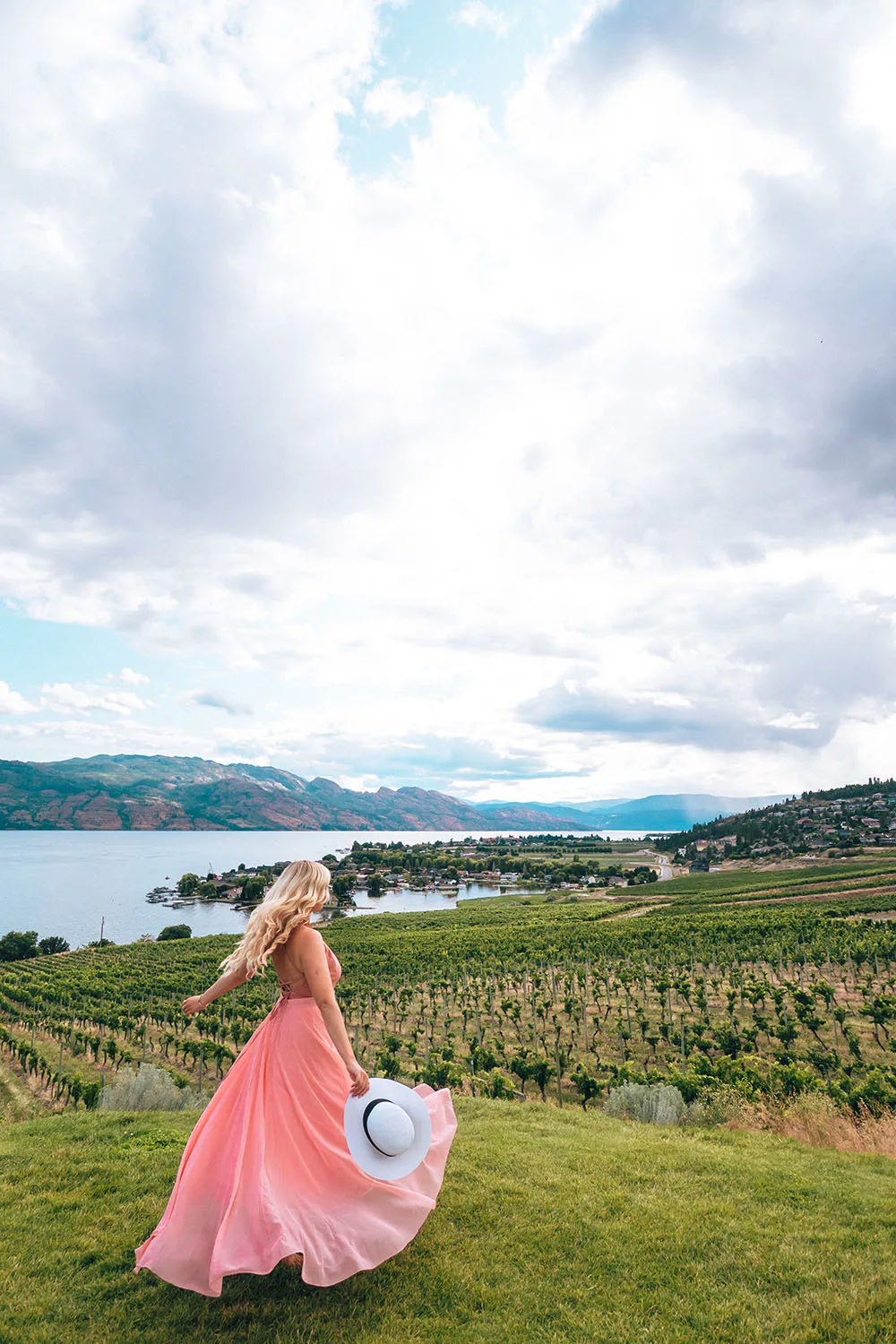 Looking for the best wineries in Kelowna for lunch? This guide is for you! Here's a list of the best Kelowna wineries with restaurants to enjoy an amazing lunch with wine in the sun. Pictured here: Quails Gate Estate Winery
