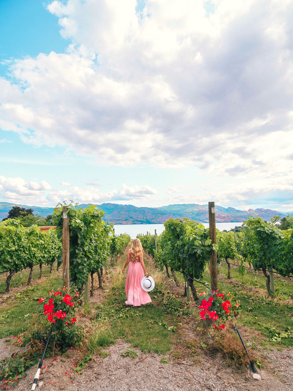 Looking for the best wineries in Kelowna for lunch? This guide is for you! Here's a list of the best Kelowna wineries with restaurants to enjoy an amazing lunch with wine in the sun. Pictured here: Quails Gate Estate Winery