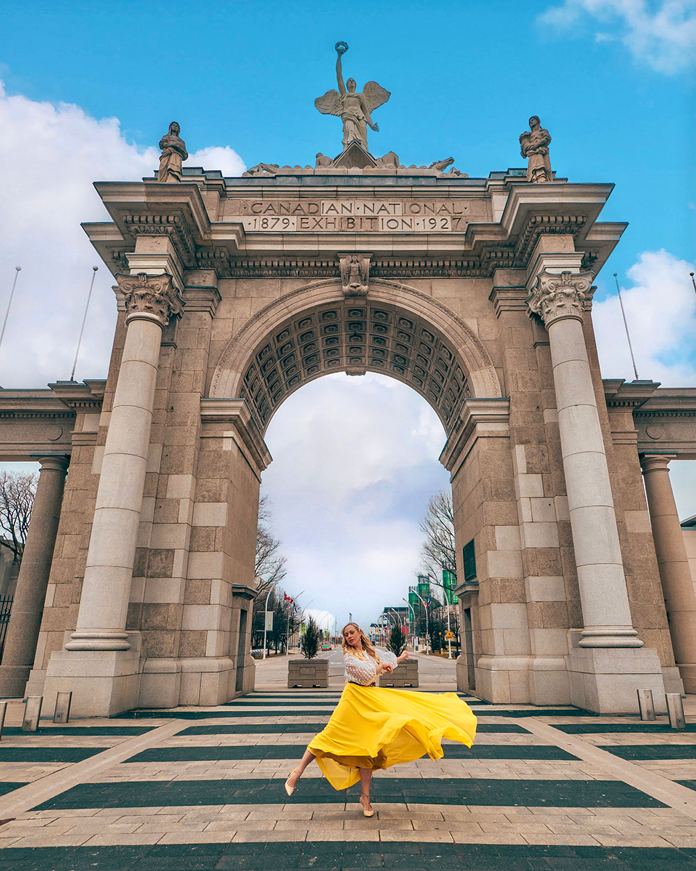 If you're planning on visiting Toronto soon and hoping to get some great photos while you're there, you definitely don't want to miss this guide on the most instagrammable places in Toronto, outdoor edition! This guide features all sorts of incredible outdoor photography locations in Toronto and the GTA. Pictured here: Princes' Gate