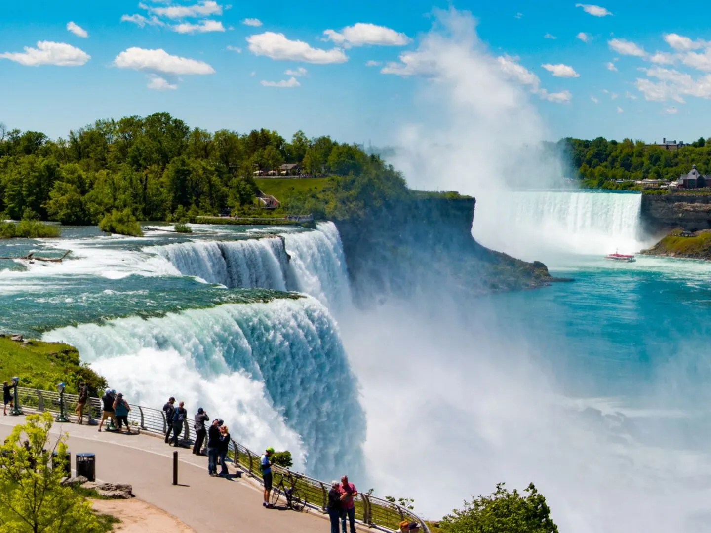 Planning a trip to Niagara Falls, Canada soon? You won't want to miss this guide of incredible things to do in Niagara Falls! From amazing restaurants, to the butterfly conservatory, bowling, and even a speedway... There is so much more to do here than just the falls themselves. Click for the full guide! Pictured here: The Niagara Falls in One Day Deluxe Sightseeing Tour