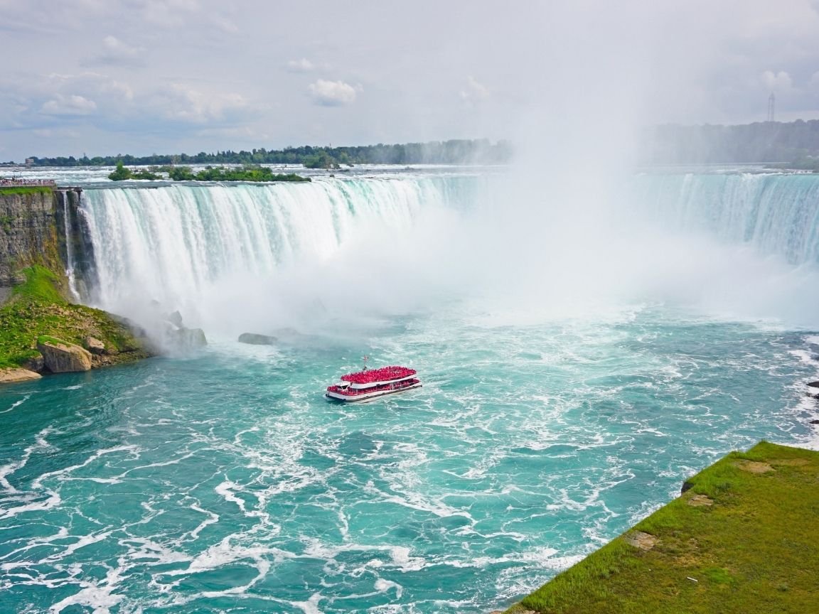 Planning a trip to Niagara Falls, Canada soon? You won't want to miss this guide of incredible things to do in Niagara Falls! From amazing restaurants, to the butterfly conservatory, bowling, and even a speedway... There is so much more to do here than just the falls themselves. Click for the full guide! Pictured here: The Hornblower Cruise