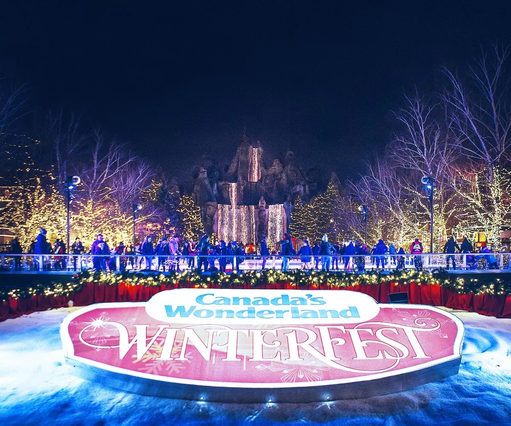 Looking for some fun things to do at Christmas in Toronto this holiday season? This guide is for you! Toronto has so many incredibly fun & festive activities to do during the Christmas season. From festive pop up bars to family friendly fun, this guide has you covered to get the most out of the Christmas season in Toronto! Pictured here: Winterfest at Canada's Wonderland