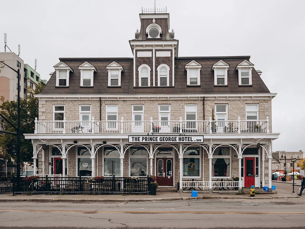 Planning a trip to Kingston, Ontario soon? This guide to the best things to do in Kingston is for you! From the top Kingston activities and attractions, to the must see sights, best restaurants, bars, and everything in between. You won’t want to miss this guide that will help you plan your perfect Kingston getaway. Pictured here: The Prince George Hotel