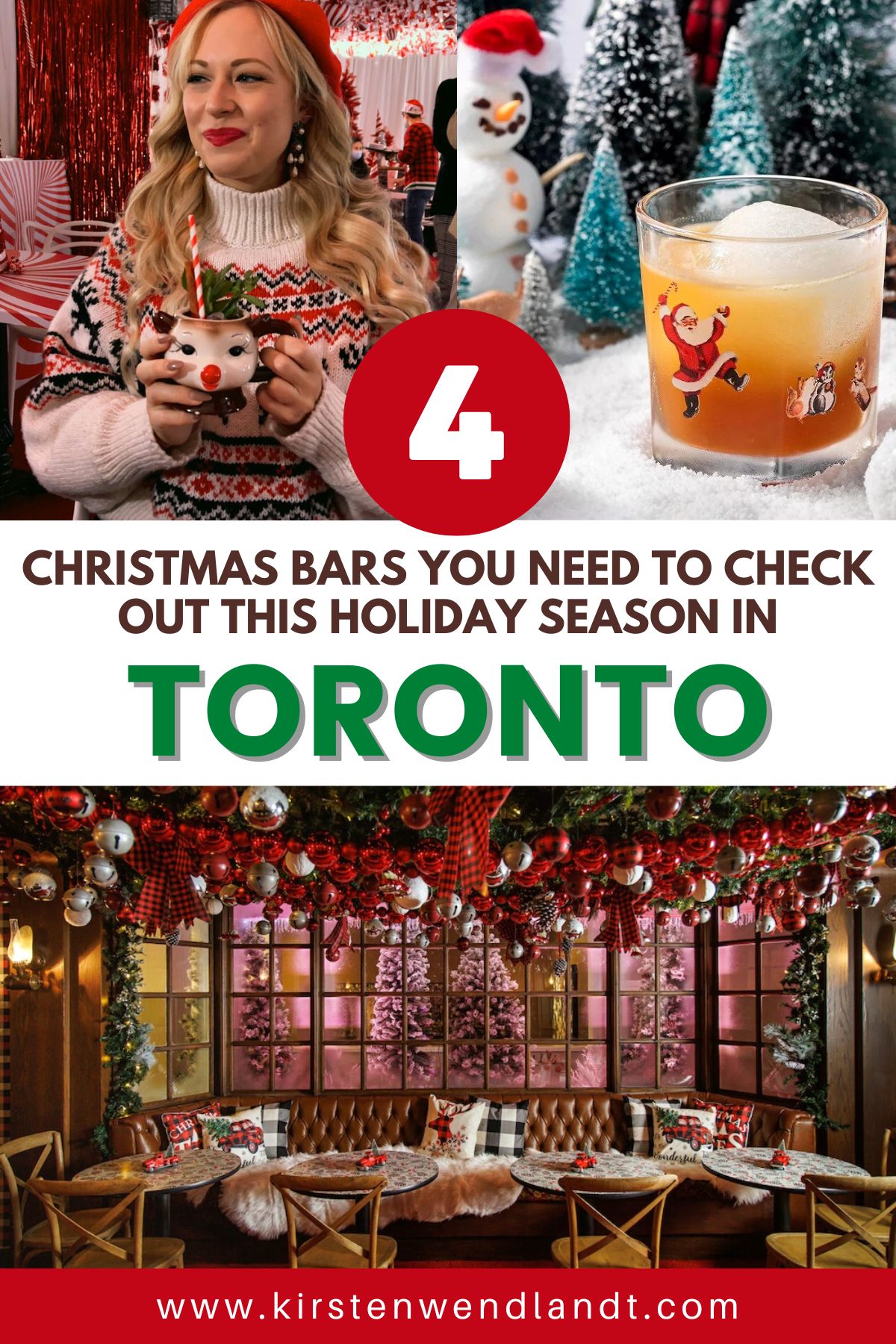 Looking for a Christmas themed bar to enjoy a festive drink in this holiday season? This is for you! For the last few years Christmas bars have been popping up in Toronto during the holiday season and they are so much fun. From festive cocktails to over the top holiday decor, here are the Toronto Christmas bars that you need to check out in 2022.