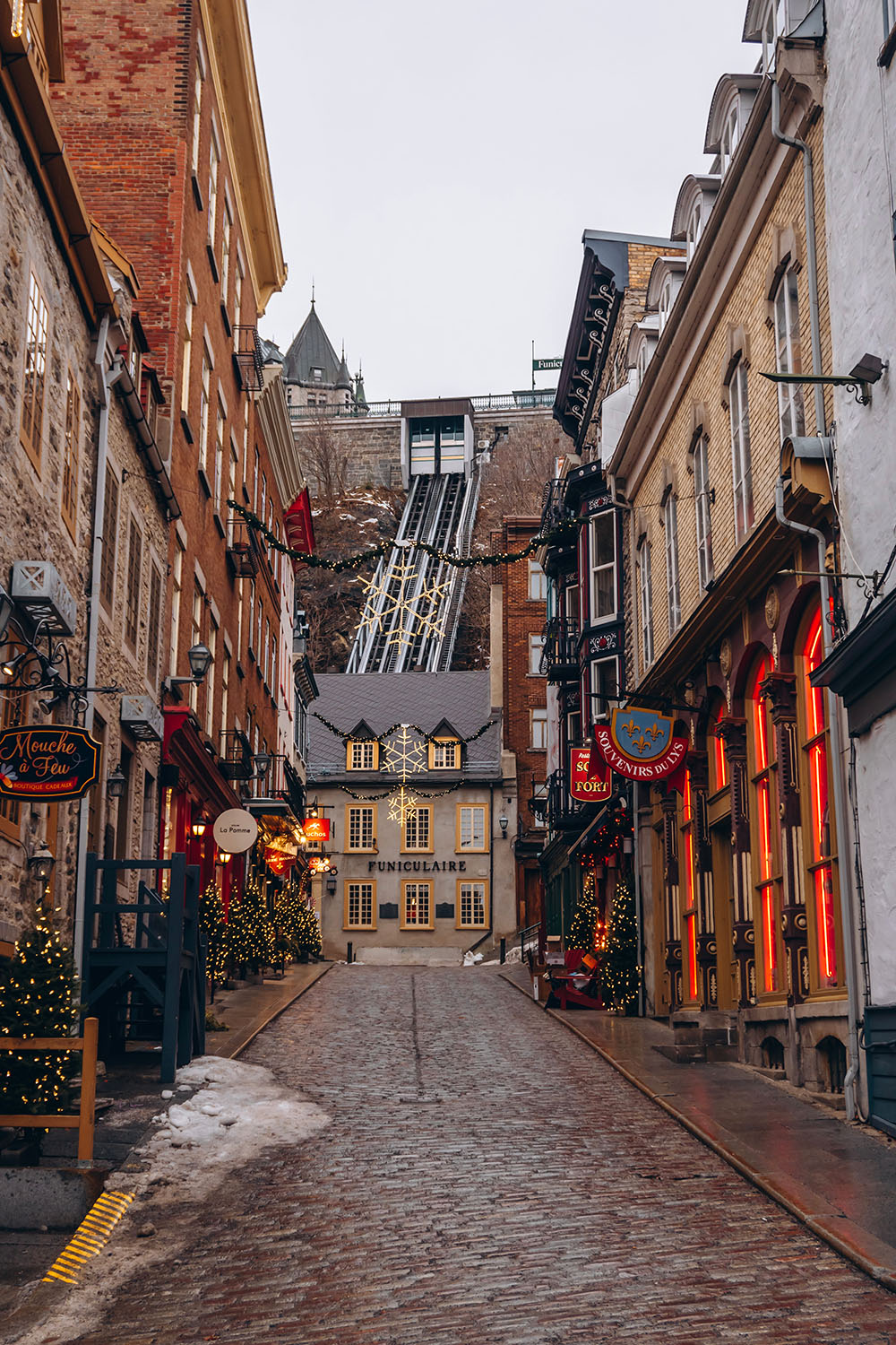 Quebec City at Christmas time is absolutely magical. In fact, it’s pretty safe to say it’s the most magical place to visit at Christmas time in all of Canada! If you’re planning a trip to Quebec City this winter you won’t want to miss this guide to the best things to do in Quebec City at Christmas time. This guide features everything from the top Quebec City activities and attractions, to the must see sights, best restaurants, festive events, and everything in between. Pictured here: Explore Old Quebec